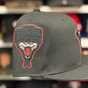 New Era Arizona Diamondbacks '1998 Inaugural Season' Black/Red 9FIFTY Snapback - Product Image
