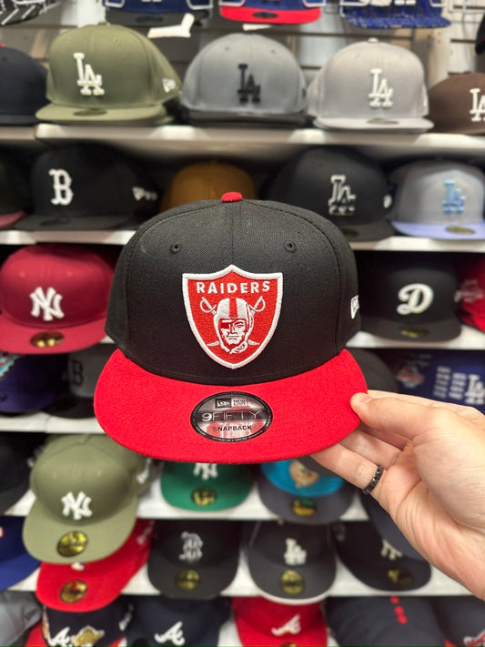 Las Vegas Raiders NFL Two Tone Snapback | New Era 9FIFTY Adjustable Snap | Color Options