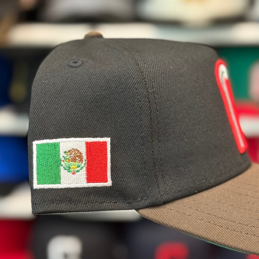 New Era Mexico World Baseball Classics A-Frame Black/Brown 9FORTY Snapback