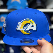 New Era Los Angeles Rams 'Rams House' Blue 9FIFTY Snapback - Product Image