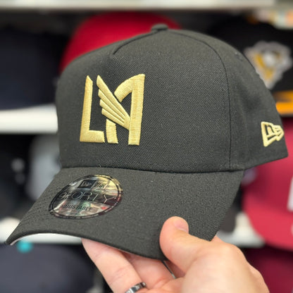 New Era Los Angeles Football Club A-Frame Black 9FORTY Snapback - Product Image