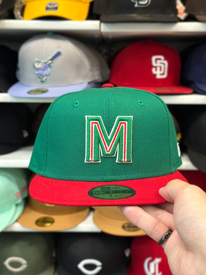 Mexico WBC World Baseball Classic | Classic New Era 59FIFTY Fitted | Green/Red