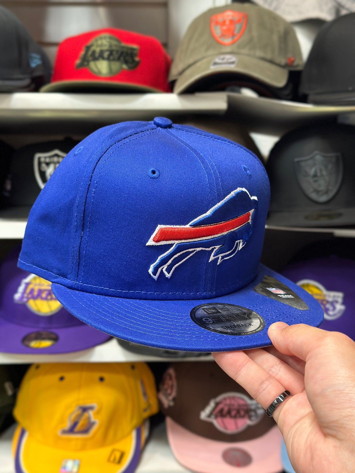 Buffalo Bills NFL Snapback | Classic New Era 9FIFTY Adjustable Snap | Blue