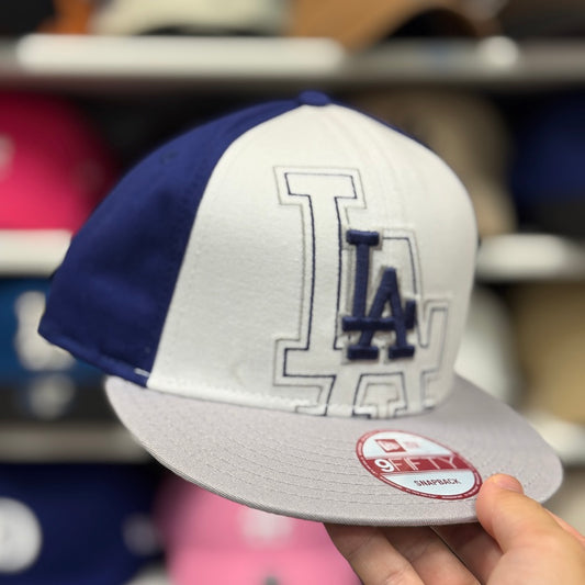 New Era Los Angeles Dodgers 9FIFTY Snapback White/Gray