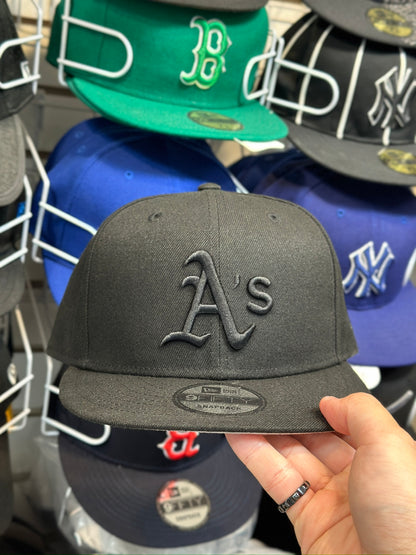 Oakland Athletics MLB Snapback | New Era 9FIFTY Adjustable Snap | Black