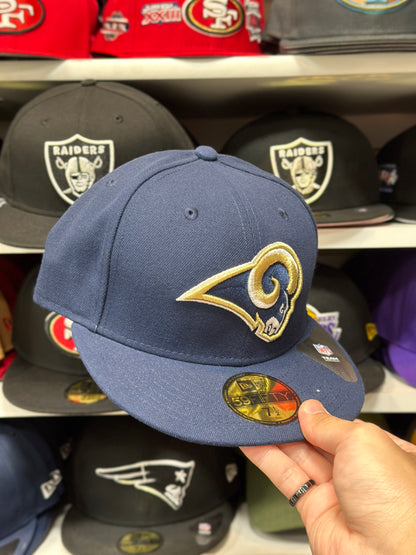 LA Rams NFL Fitted Hat | New Era 59FIFTY Sized Cap | Color Options