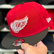 New Era Detroit Red Wings Red/Black 9FIFTY Snapback - Product Image