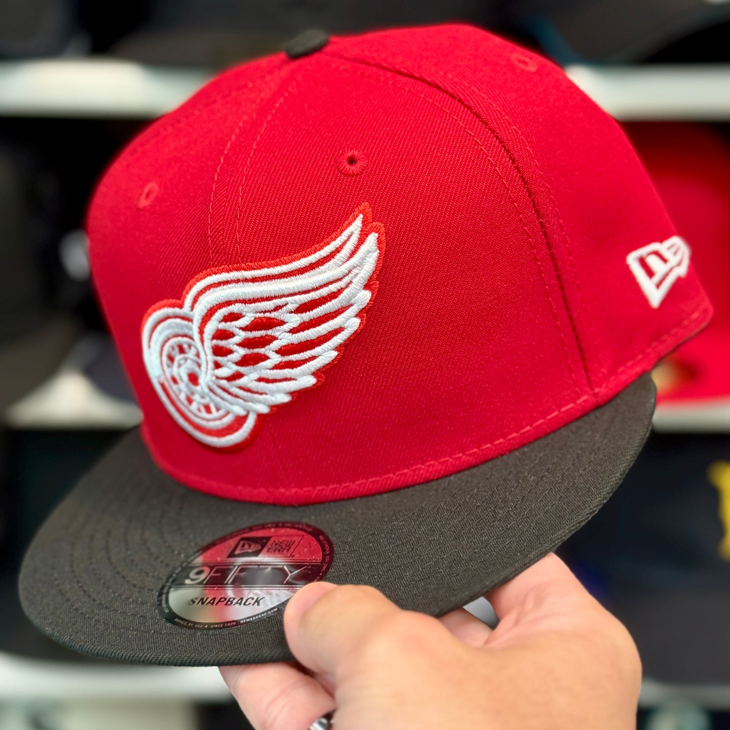 New Era Detroit Red Wings Red/Black 9FIFTY Snapback