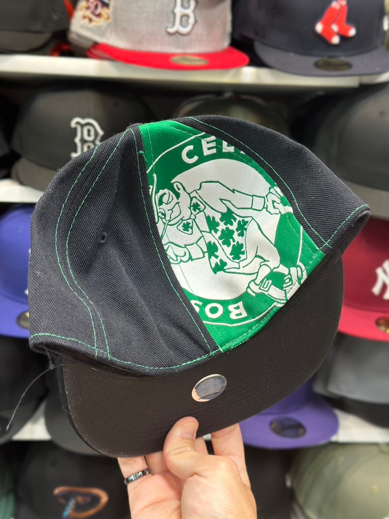 Boston Celtics NBA Fitted Hat | Vintage Reebok | Black | Size 7