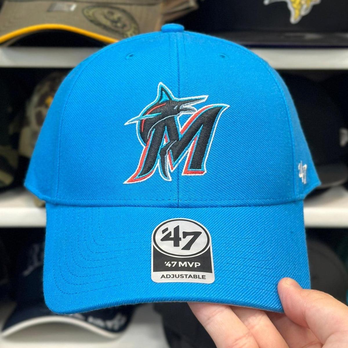 Miami Marlins '47 Brand Baseball Cap | Color Options - Product Image