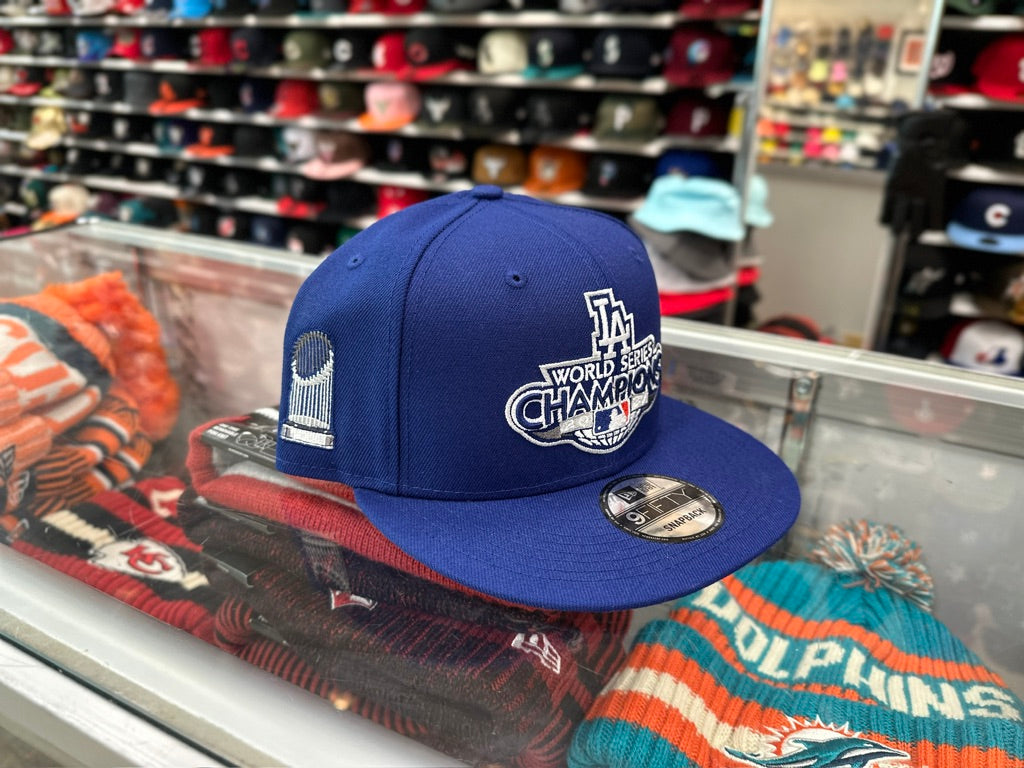 LA Dodgers MLB World Series Championship | New Era 59FIFTY Fitted Cap | Blue