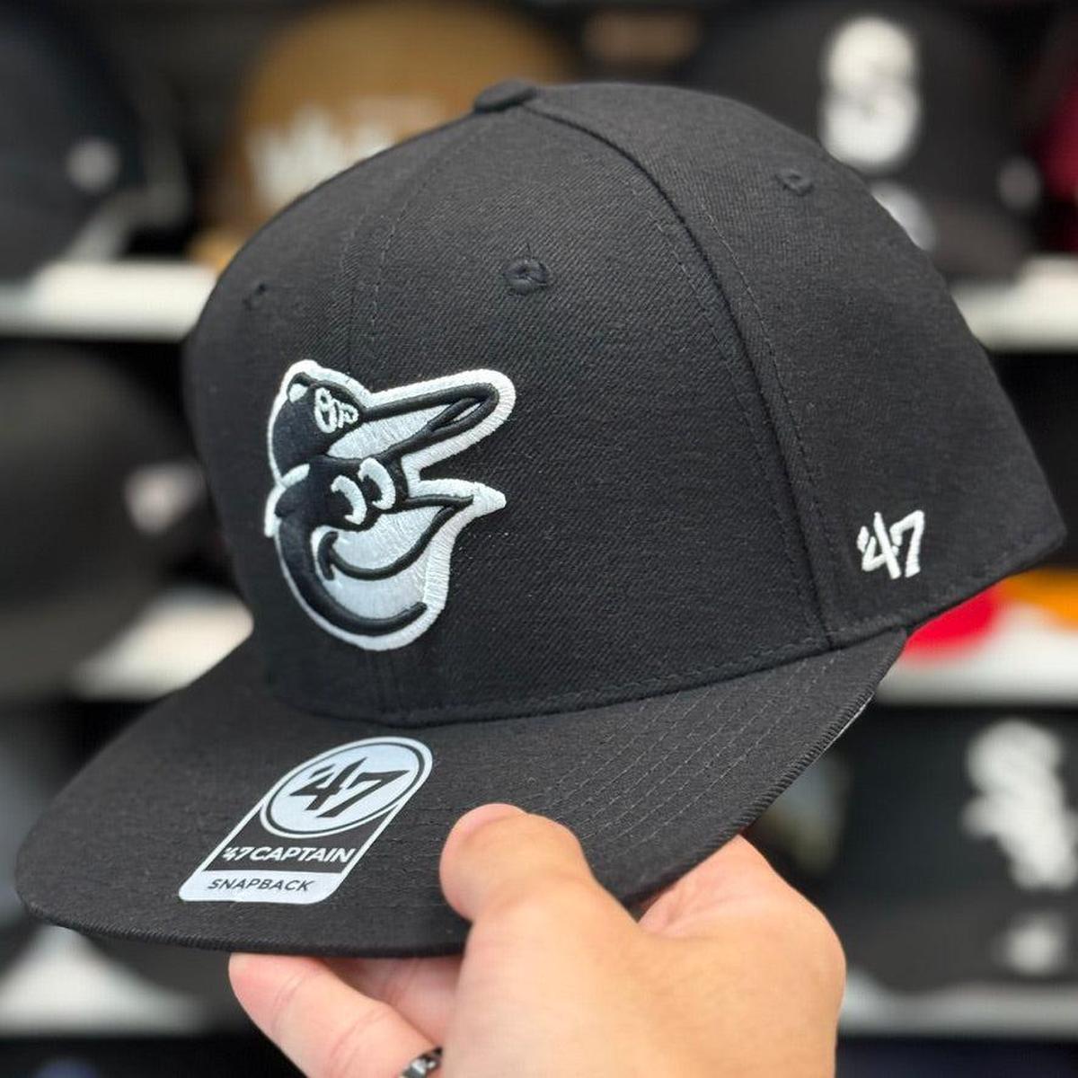 Baltimore Orioles Black '47 Brand Snapback - Product Image
