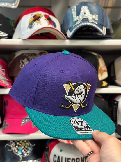 Anaheim Ducks NHL Snapback | '47 Brand Captain Adjustable Cap | Color Options