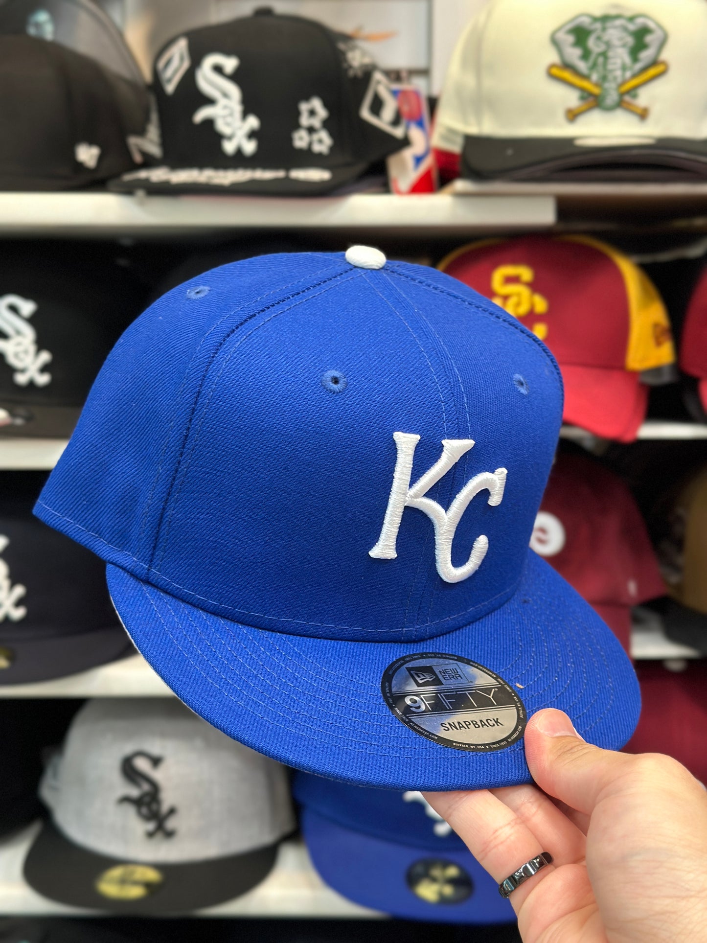 Kansas City Royals MLB Snapback | Classic New Era 9FIFTY Adjustable Snap | Blue