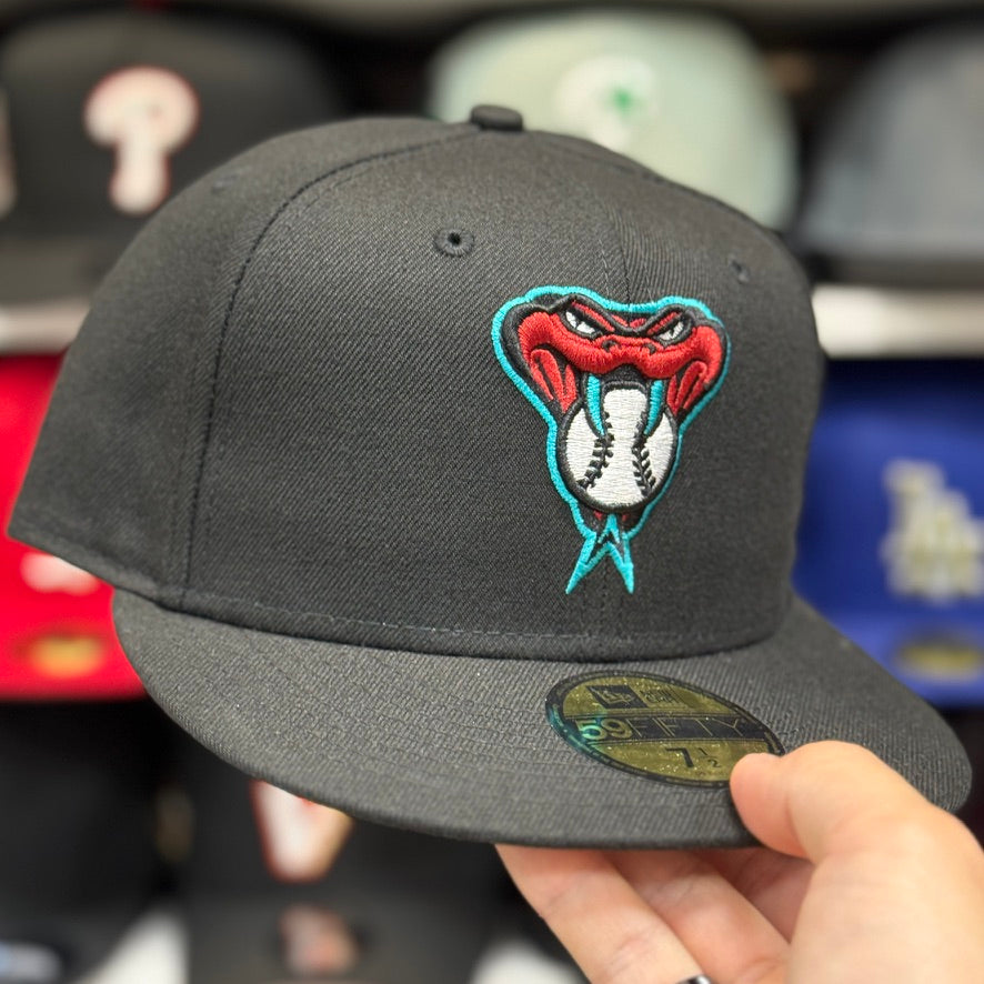New Era Arizona Diamondbacks Black 59FIFTY Fitted Hat - Product Image