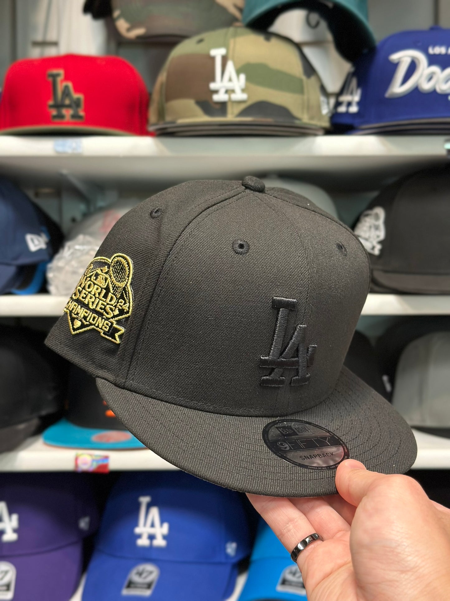 LA Dodgers 2024 World Series Champions | New Era 9FIFTY Snapback | Black