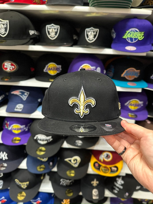 New Orleans Saints NFL Snapback | New Era 9FIFTY Adjustable Snap | Black