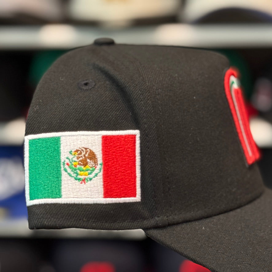 New Era Mexico World Baseball Classics A-Frame Black 9FORTY Snapback