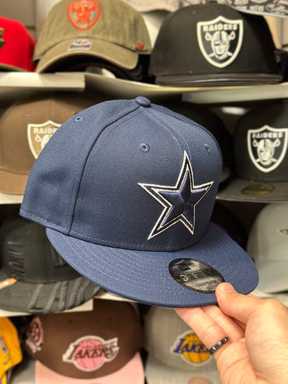 Dallas Cowboys NFL Snapback | Classic New Era 9FIFTY Adjustable Snap | Blue