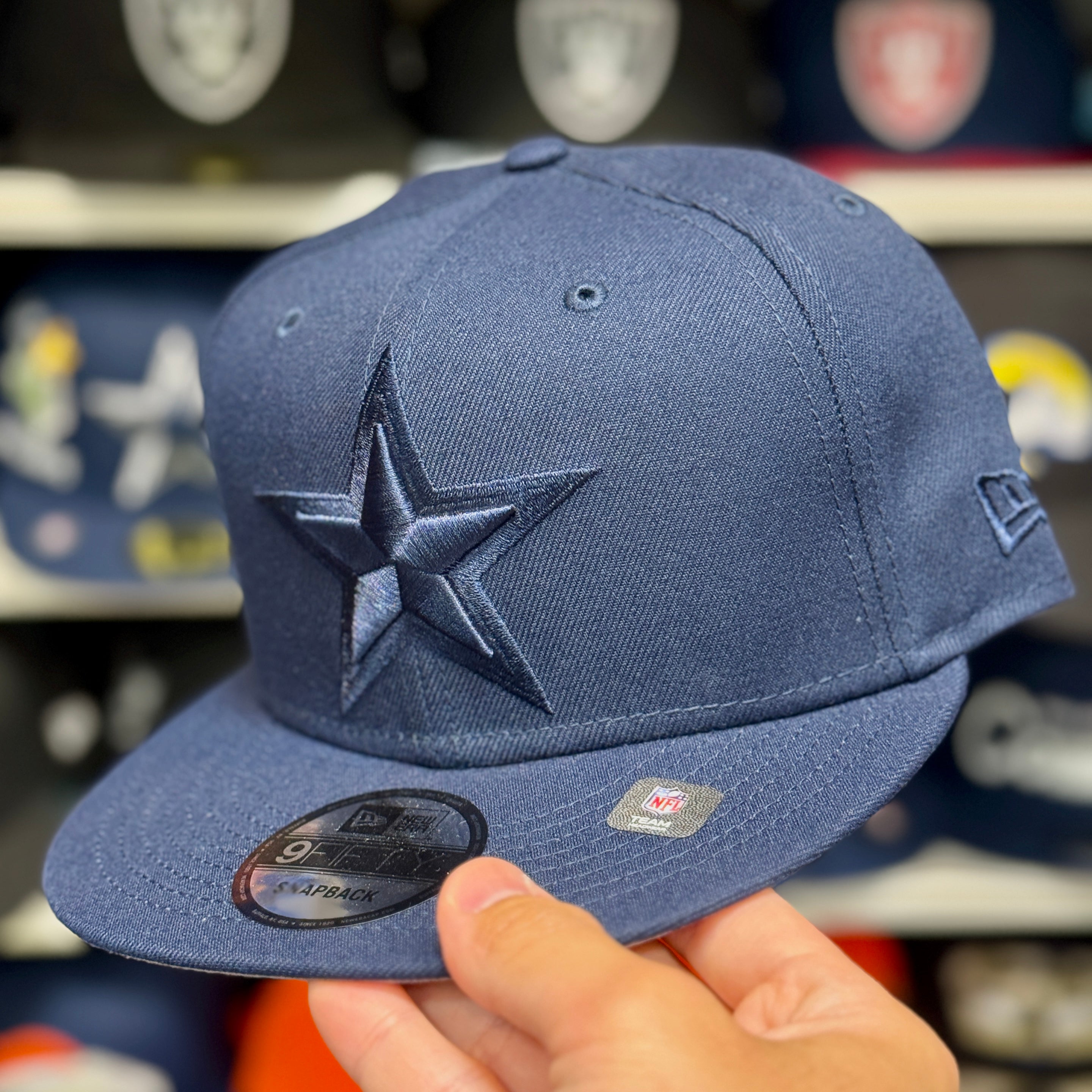 New Era Dallas Cowboys Navy 9FIFTY Snapback - Product Image