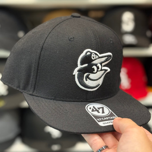 Baltimore Orioles Snapback '47 Brand Black