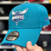 New Era Charlotte Hornets Turquoise 9FORTY Baseball Cap