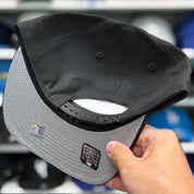 New Era Golden State Warriors 'Katakana 7x Champions' A-Frame Black 9FIFTY Snapback - Product Image