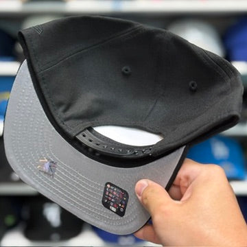New Era Golden State Warriors 'Katakana 7x Champions' A-Frame Black 9FIFTY Snapback - Product Image