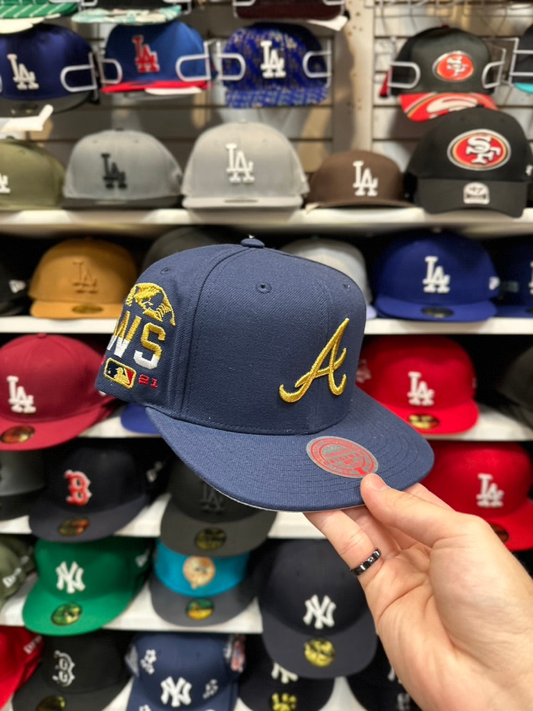 Atlanta Braves MLB World Series | Mitchell & Ness Original Fit Snapback | Navy