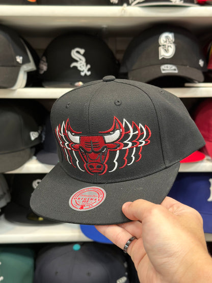 Chicago Bulls Vintage Echo Snapback | Mitchell & Ness Original Fit | Rare