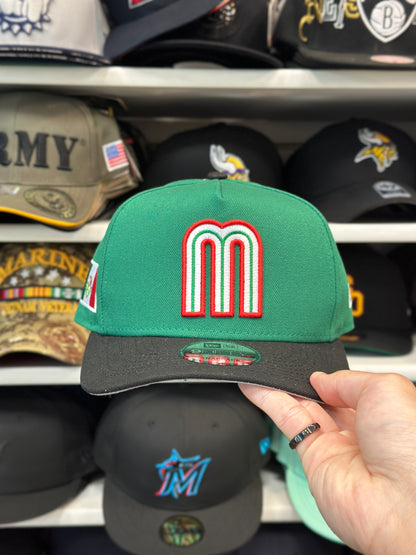 Mexico WBC World Baseball Classic | New Era 9FIFTY A-Frame Snapback | Green/Black