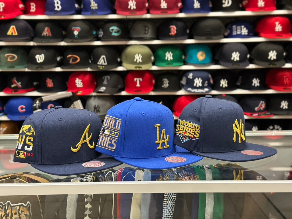 Atlanta Braves MLB World Series | Mitchell & Ness Original Fit Snapback | Navy