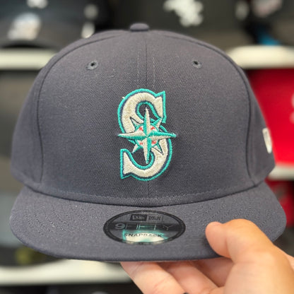 New Era Seattle Mariners Black 9FIFTY Snapback
