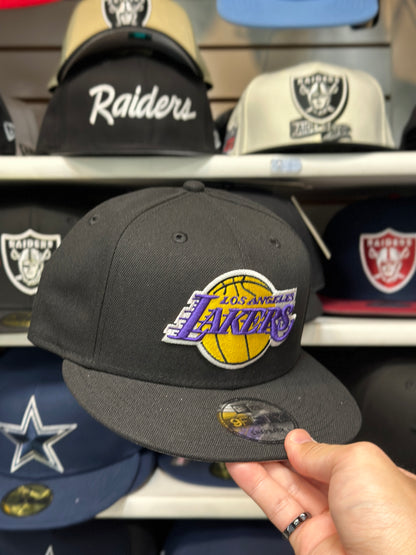 LA Lakers NBA Snapback | Classic New Era 9FIFTY Adjustable Snap | Black