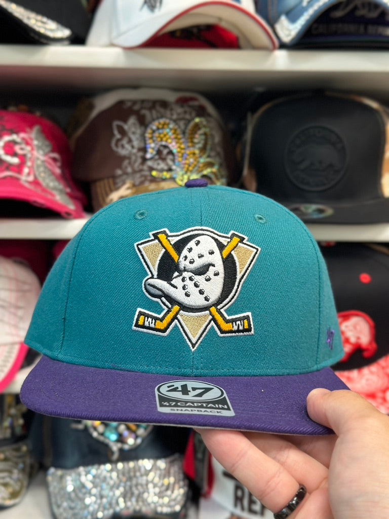 Anaheim Ducks NHL Snapback | '47 Brand Captain Adjustable Cap | Color Options