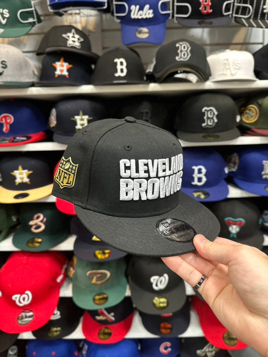 Cleveland Browns NFL Snapback | New Era 9FIFTY Adjustable Snap | Black