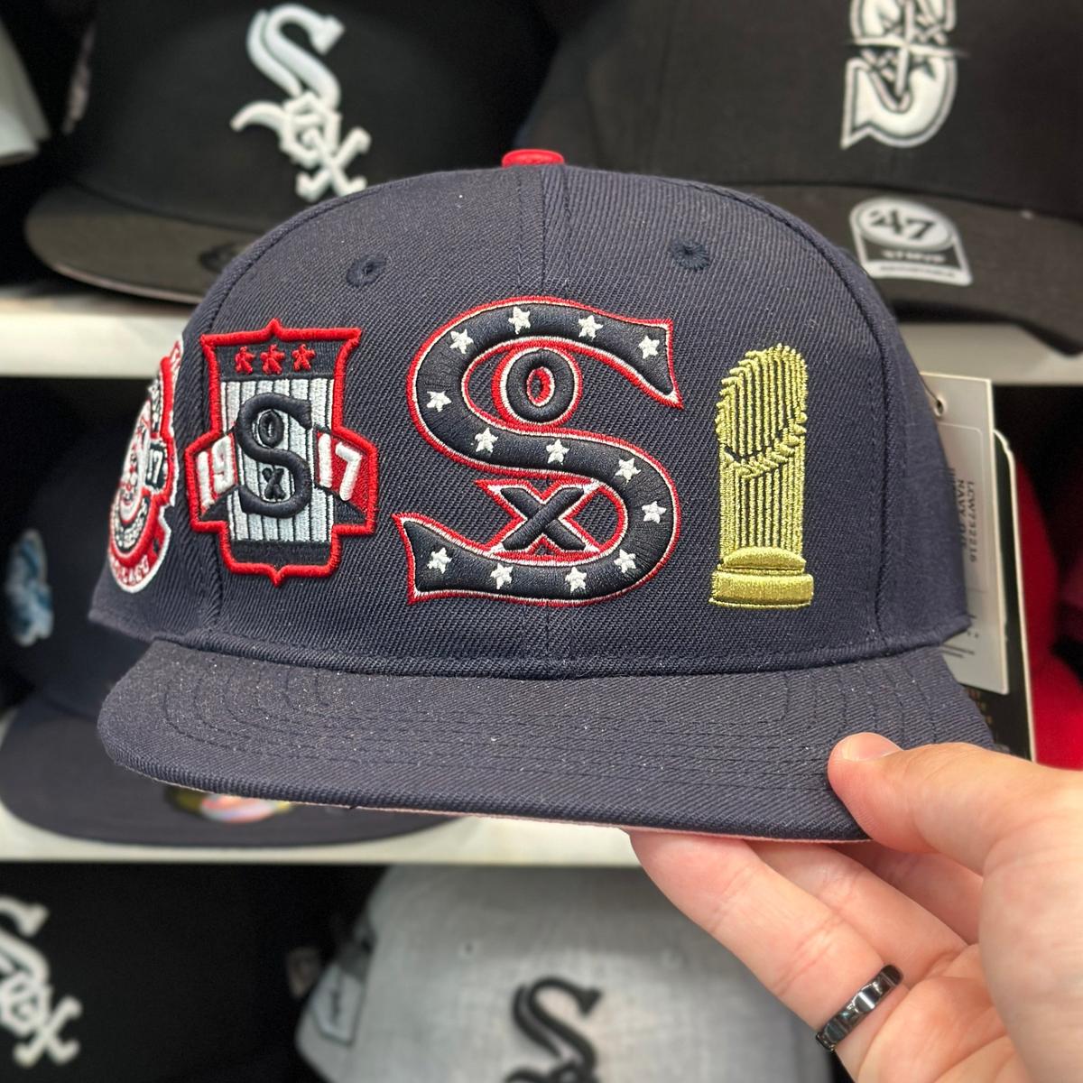Chicago White Sox 'World Series' Pro Standard Snapback Navy - Product Image