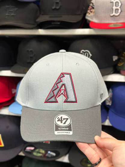 Arizona Diamondbacks MLB Ball Cap | '47 Brand MVP Adjustable Curve Cap | Color Options