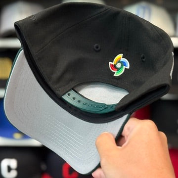 New Era Mexico World Baseball Classics A-Frame Black/Dark Green 9FORTY Snapback