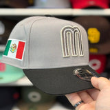 New Era Mexico World Baseball Classics A-Frame Silver/Black 9FORTY Snapback