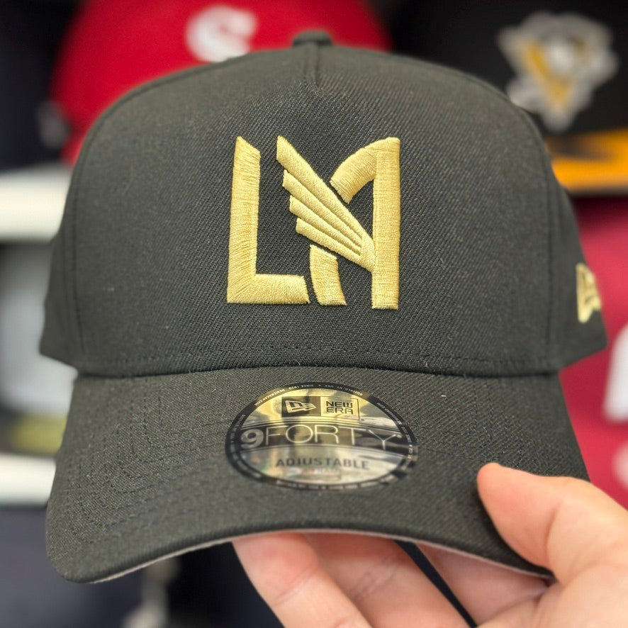 New Era Los Angeles Football Club A-Frame Black 9FORTY Snapback - Product Image
