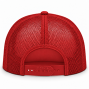 Pit Bull Cambridge PB114 Blank 5-Panel High Frame Foam Adjustable Snapback Hat - Red
