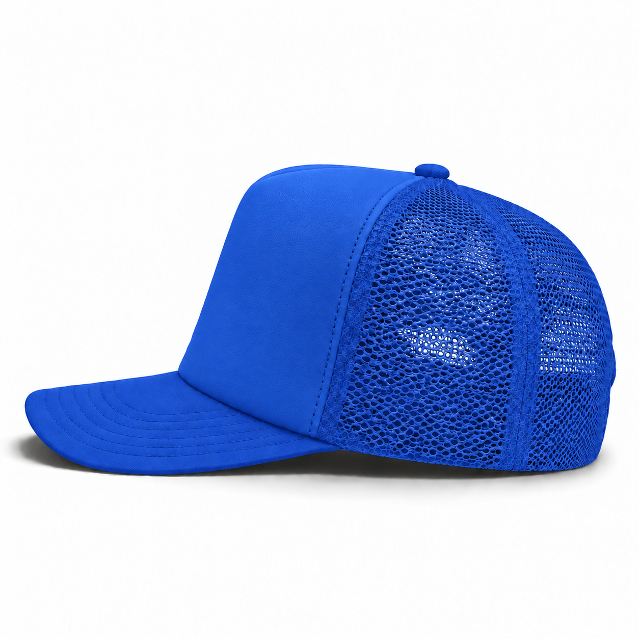 Pit Bull Cambridge PB114 Blank 5-Panel High Frame Foam Adjustable Snapback Hat - Royal Blue