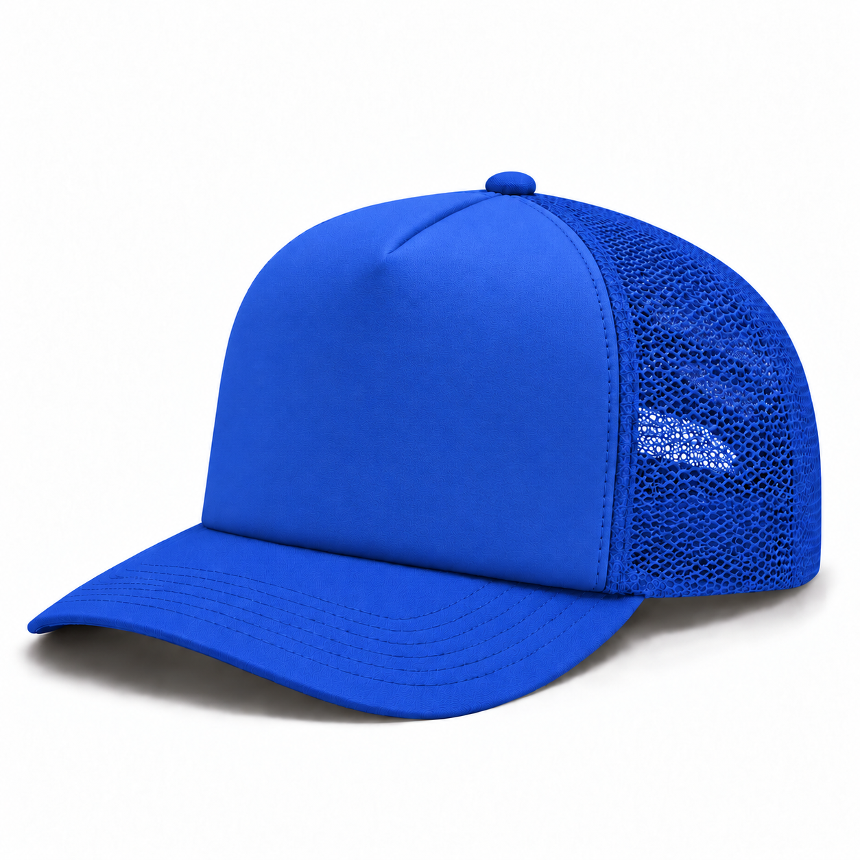 Pit Bull Cambridge PB114 Blank 5-Panel High Frame Foam Adjustable Snapback Hat - Royal Blue