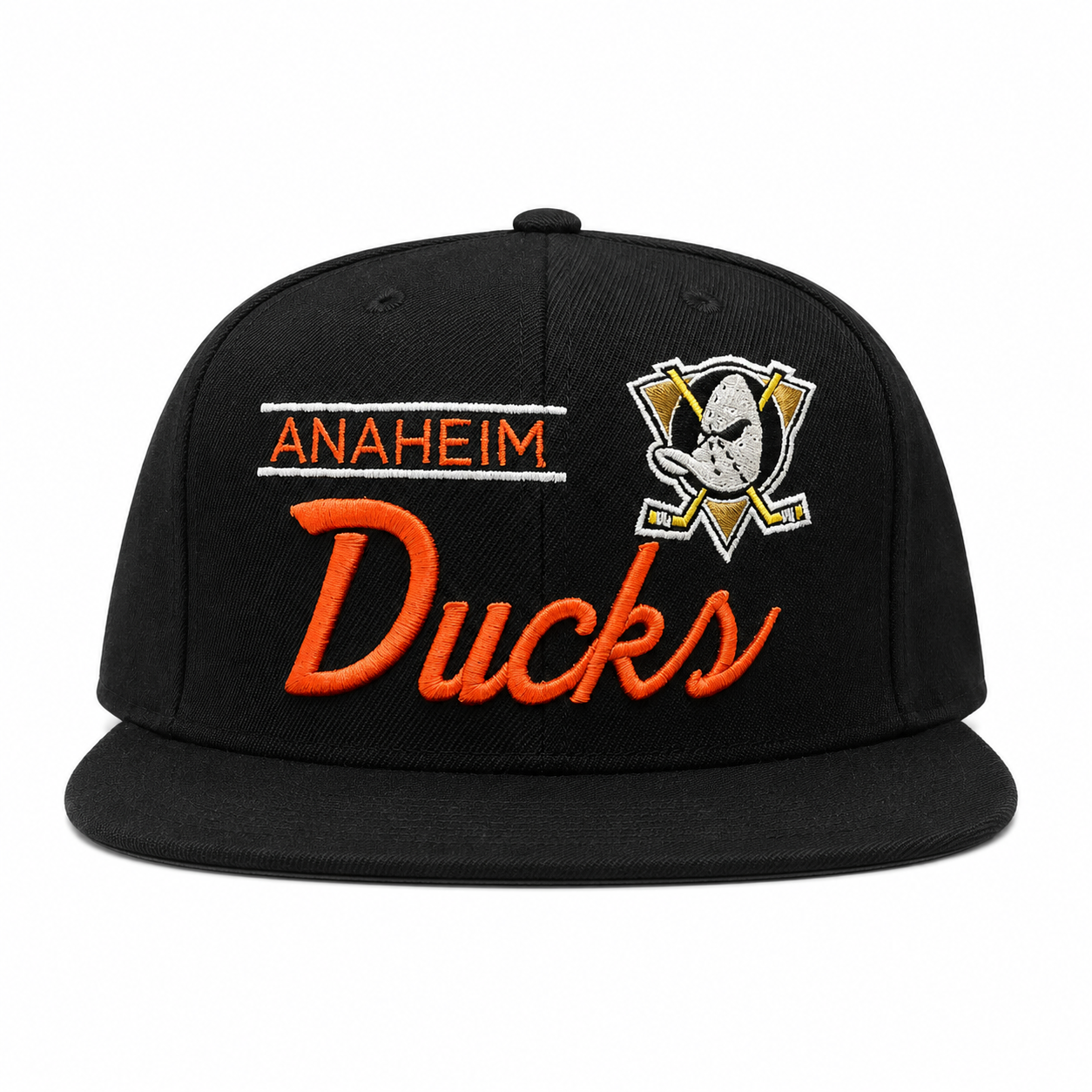 Orange Mitchell & Ness Snapback - Product Image