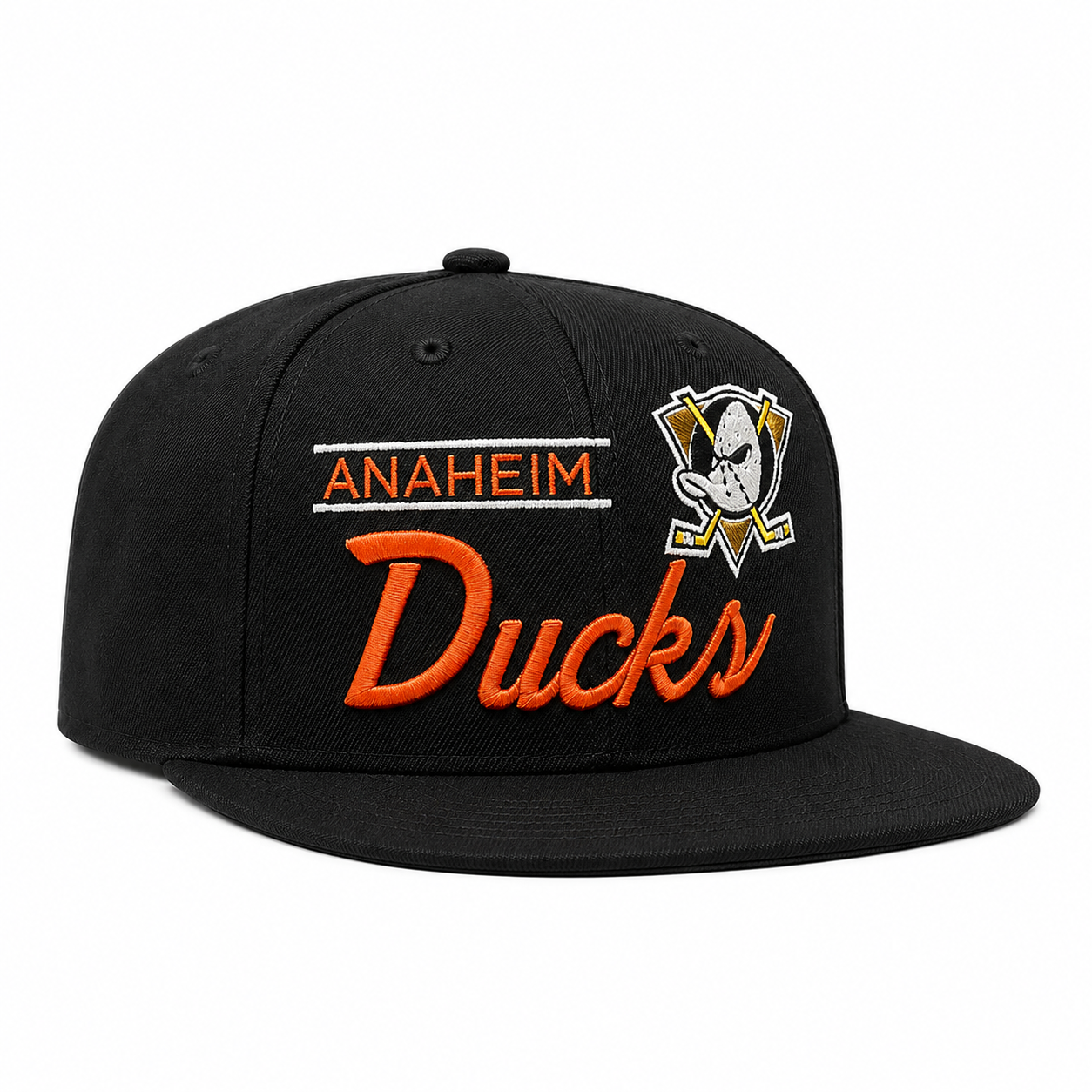 Orange Mitchell & Ness Snapback - Product Image