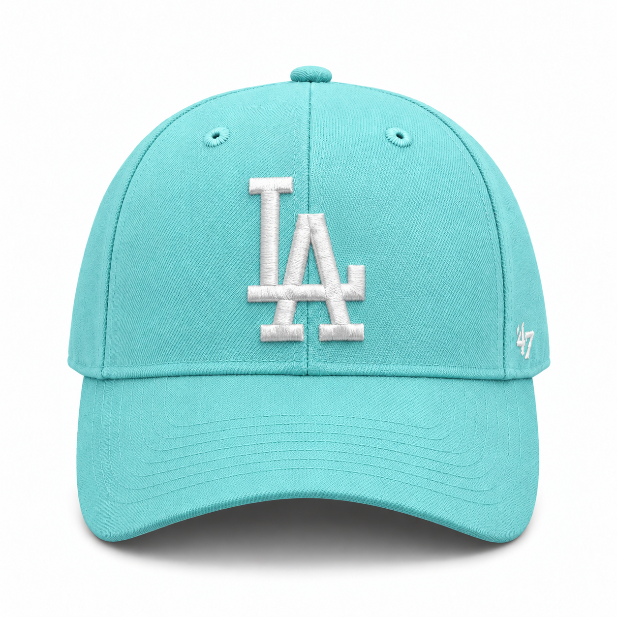 Los Angeles Dodgers '47 Brand MVP Adjustable Baseball Cap - Teal