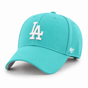 Los Angeles Dodgers '47 Brand MVP Adjustable Baseball Cap - Teal