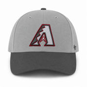 Arizona Diamondbacks '47 Brand MVP Adjustable Baseball Cap - Gray - Product Image