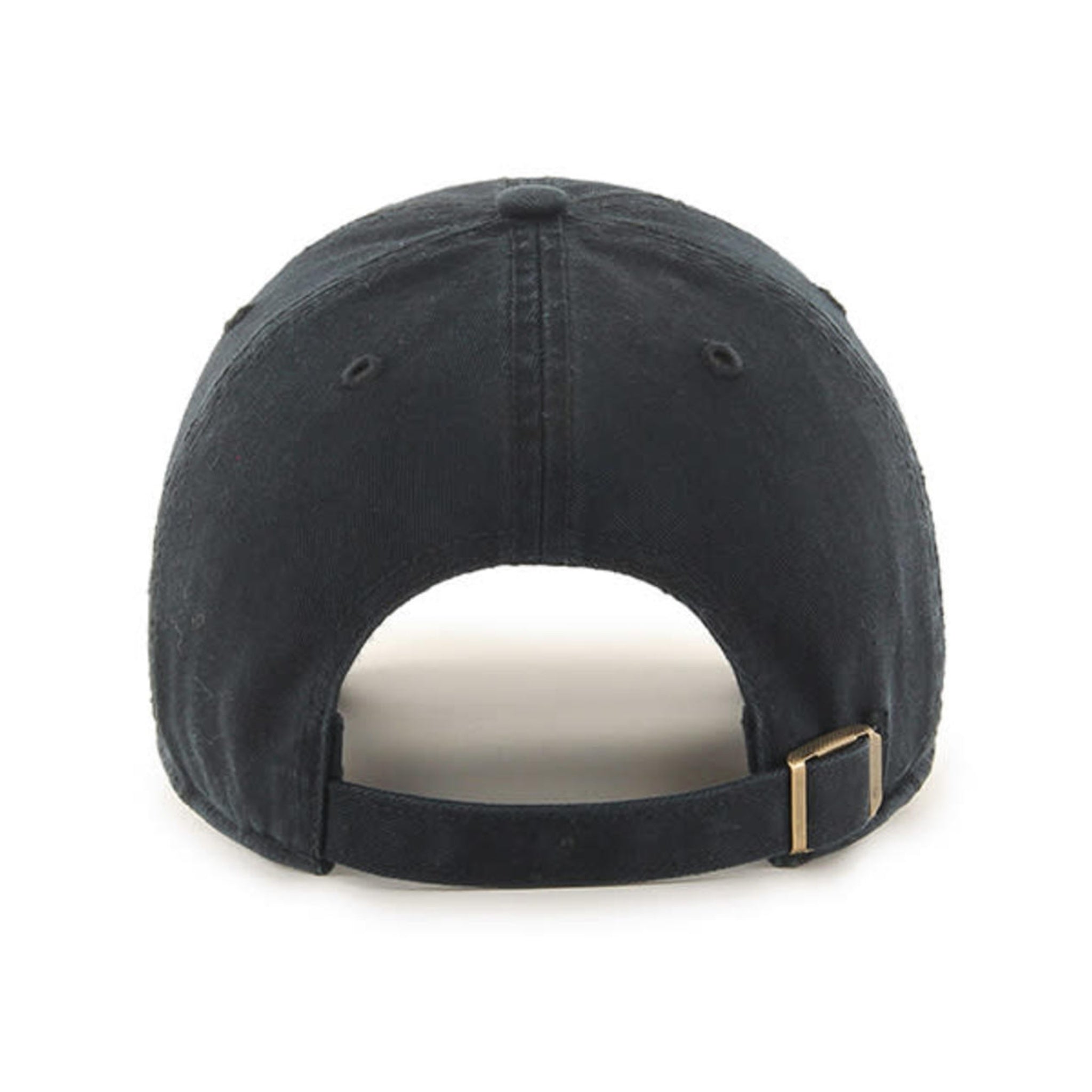 Los Angeles Dodgers Outline '47 Brand Clean Up Adjustable Dad Cap - Black - Product Image